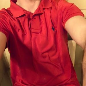 Polo Ralph Lauren polo shirt, L, red